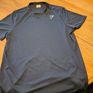 Gymshark Large Dark Navy Blue T-Shirt